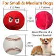 thumbnail image 4 of Dog Toy Play Squeakers Ball Chewing Toy Fetch Bright Balls Dog Supplies Puppy Popular Toys Interactive Cat Toy (4 Pcs Large ball), 4 of 7