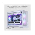 thumbnail image 2 of Phanteks XT M3, Compact Micro-ATX Gaming Chassis, High Airflow Performance Mesh, Tempered Glass Window, 3x 120mm D-RGB fans, White, 2 of 5