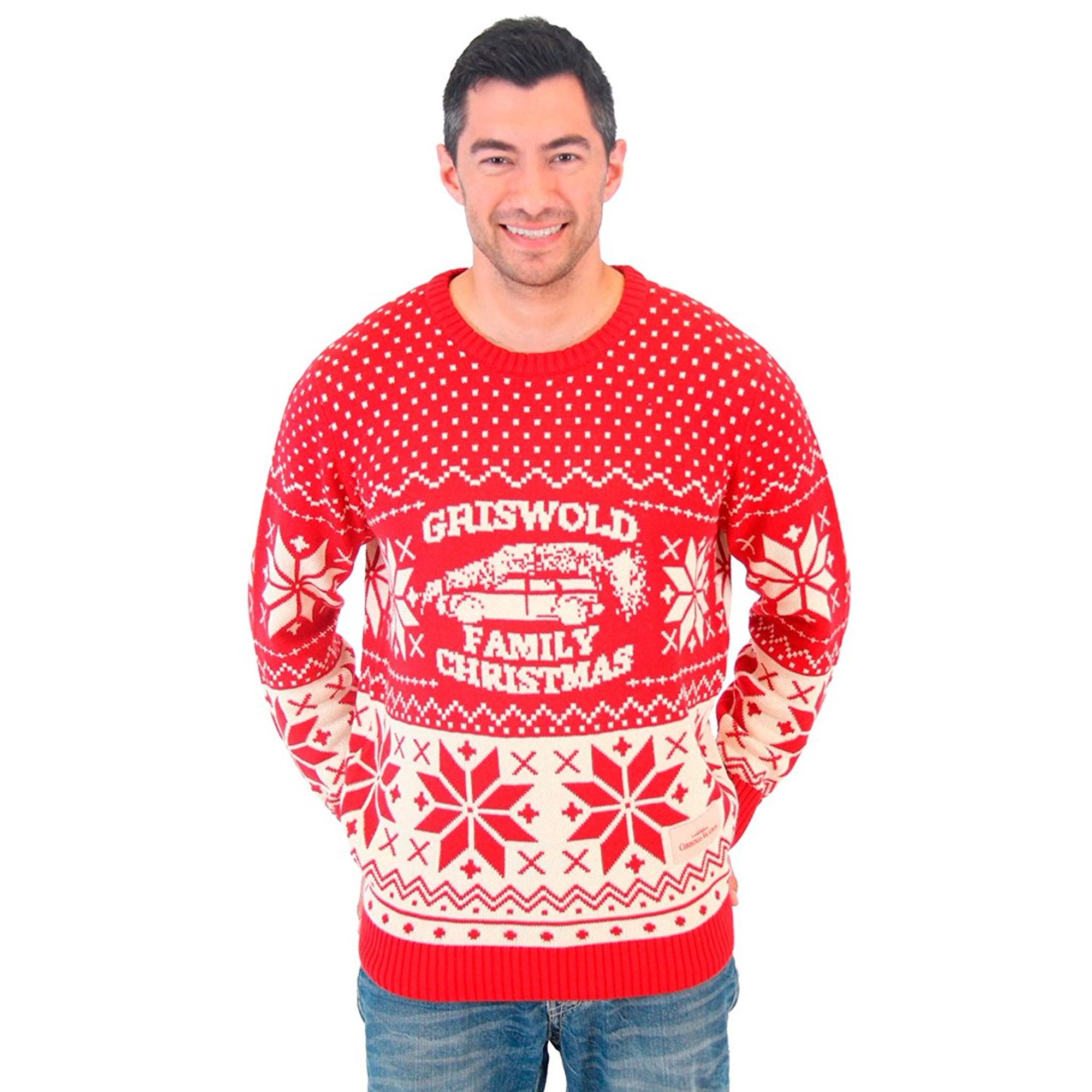 National Lampoon Griswold Family Christmas Ugly Sweater - Walmart.com