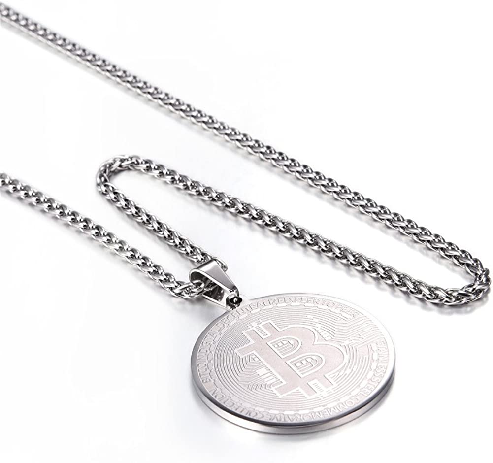Men Pendant, Rocketing Bitcoin 