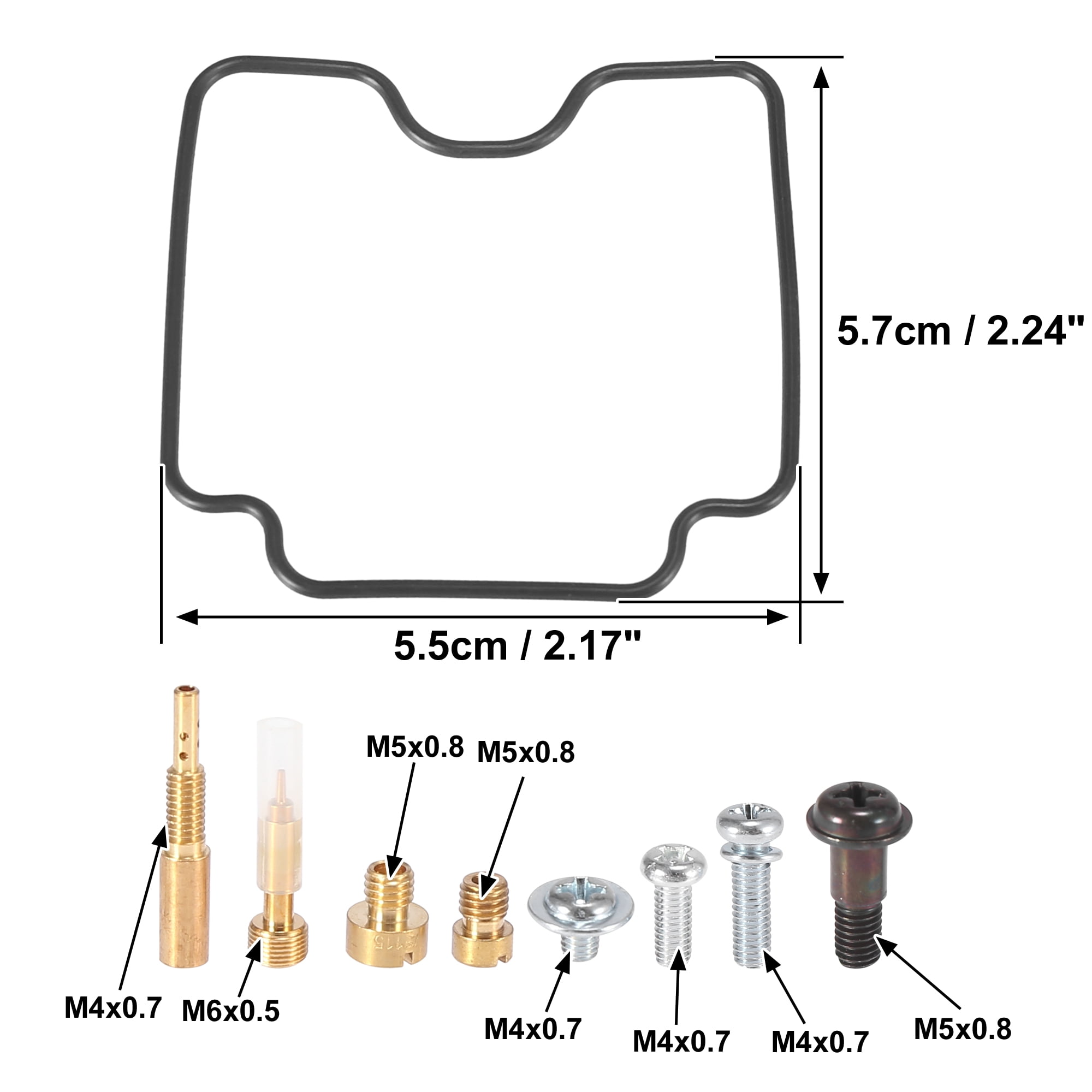 Unique Bargains 2 Kits Motorcycle Carburetor Repair Rebuild Parts for Yamaha V Star 1100