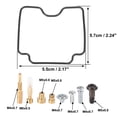 thumbnail image 3 of Unique Bargains 2 Kits Motorcycle Carburetor Repair Rebuild Parts for Yamaha V Star 1100, 3 of 8