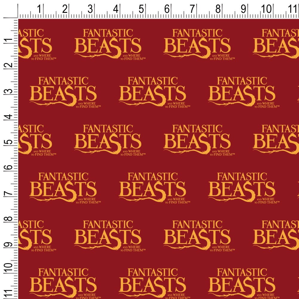 Trends International Fantastic Beasts 2-4 Color Decal 4 X 8