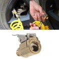 thumbnail image 4 of Lefu 8MM Car Air Pump Nozzle Adapter Truck Tire Inflator Valve Connector Head Clip, 4 of 8