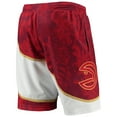 thumbnail image 3 of Men's Mitchell & Ness Red Atlanta Hawks Hardwood Classics Lunar New Year Swingman Shorts, 3 of 3