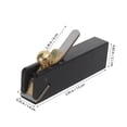 thumbnail image 2 of BESTYASH Compact Woodworking Hand Planer for Smoothing, Trimming, and Precision Shaping of Ebony Wood Edges, Woodworking Tool, 2 of 7