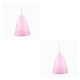 thumbnail image 3 of Seitruly Colector Menstrual de silicona, segura, suministro Menstrual ligero para mujeres, disco para el período Menstrual, Tipo 5 2piezas, 3 of 6