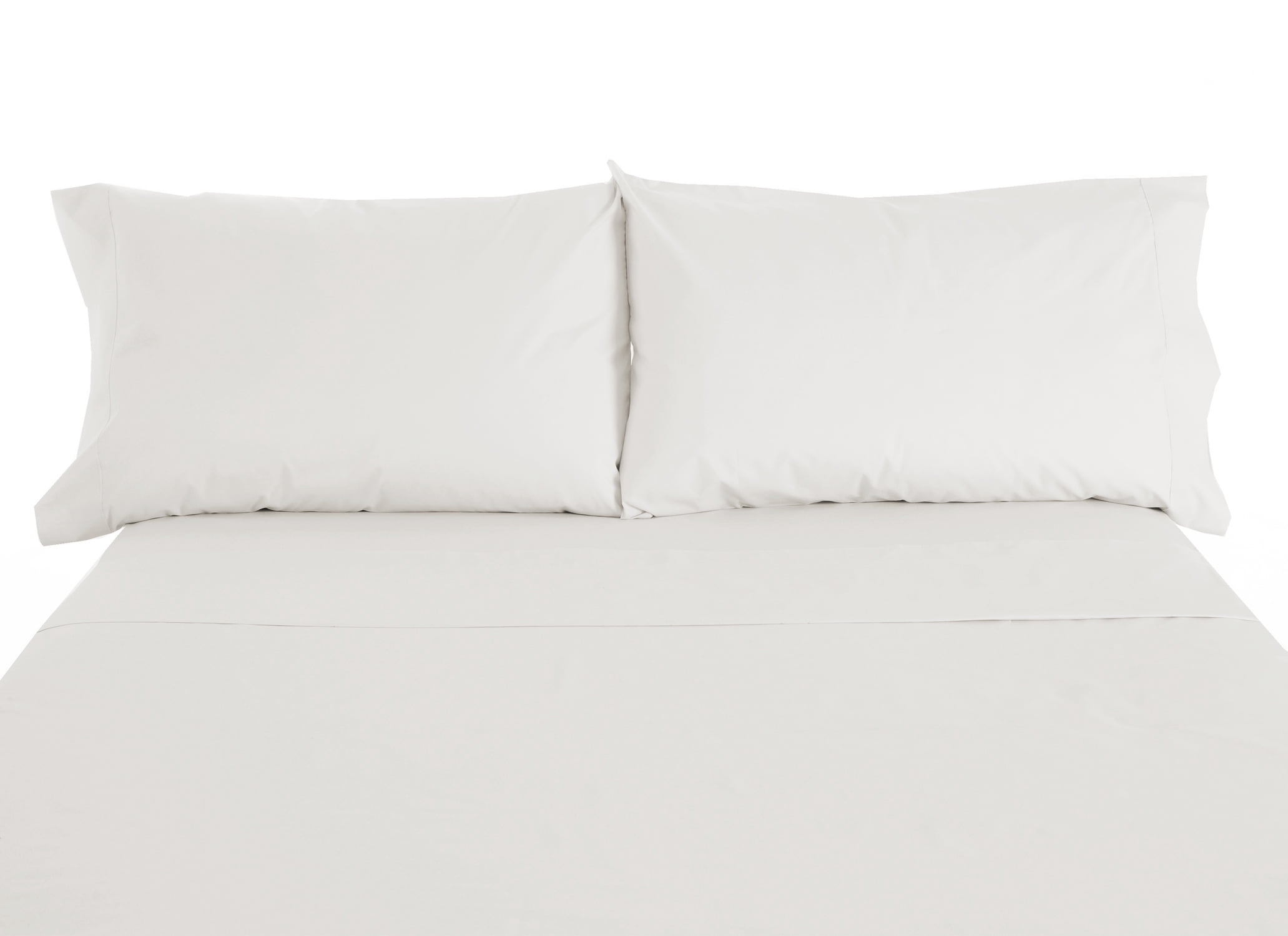 All Cotton 144 Thread Count Ivory 100% Cotton 3-Piece Twin Sheet set