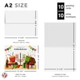 thumbnail image 4 of Happy Kwanzaa Greeting Cards with Envelopes Set, African American Celebration Card, Colorful and Bright Seven Candles Design | 4.25 x 5.5” | 10 per Pack, 4 of 6