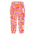 thumbnail image 5 of Penkiiy Womens Gradient Capri Sweatpants Casual Cropped Jogger Running Pants Lounge Loose Fit Drawstring Waist with Side Pockets M Watermelon Red, 5 of 7