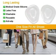 Rungopro 4 Pairs Metatarsal Pads Ball of Foot Cushions Gel Ball Feet Pads Mortons Neuroma Callus Foot Pain Relief Bunion Forefoot Support for Women Men