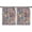 Boho Bohemia Flower-1, variant on Blackout Kids Curtains,Boho Bohemia Flower Childrens Insulated Curtains Set Of 2,Bedroom Essentials,Toddler Room Decor 42"x54"(106x137cm)