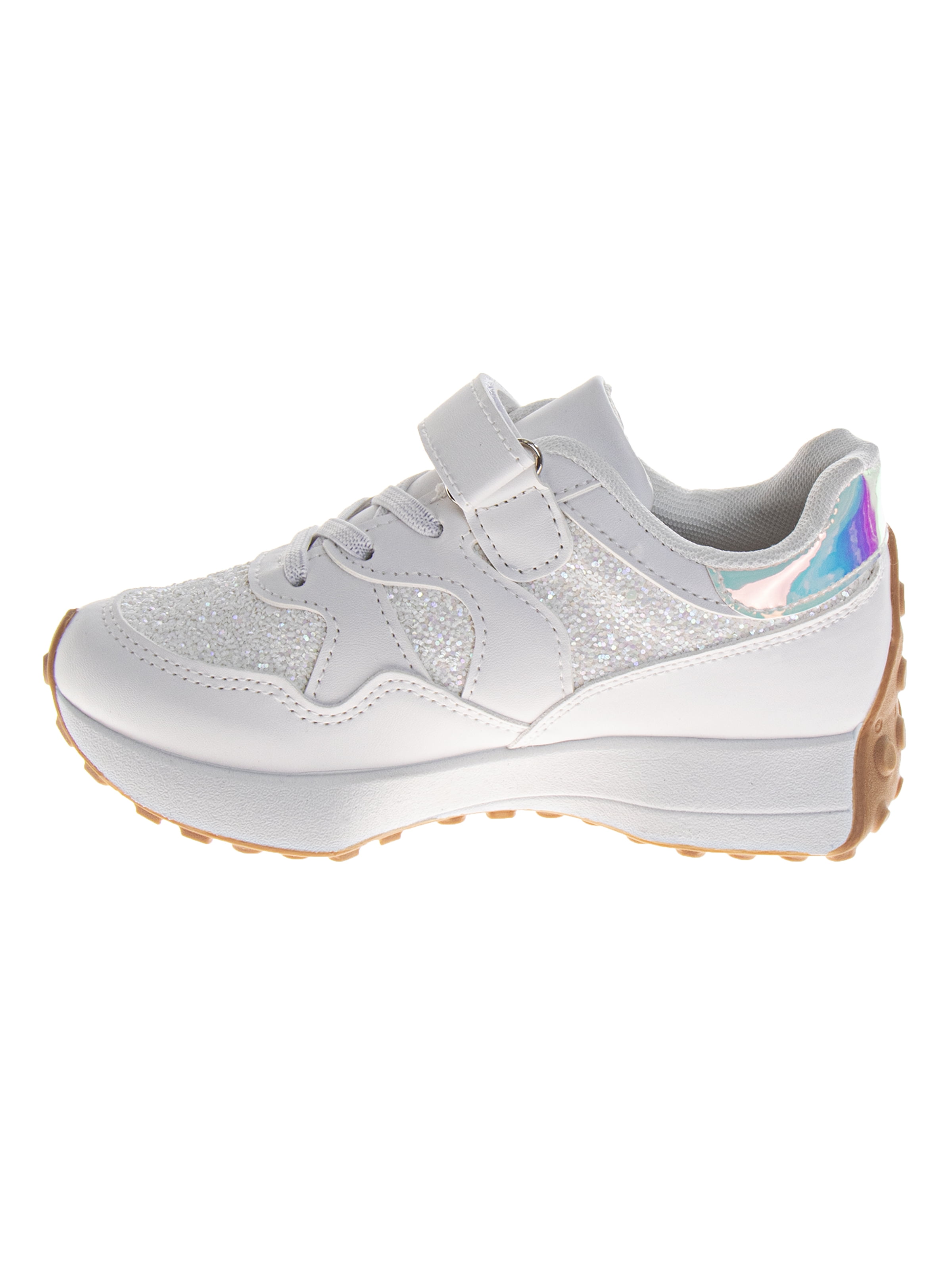 Kensie Girl low top hook and loop closure sneakers, Sizes 12-4