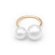 thumbnail image 2 of Anillo de aleación ajustable Sonducket Oro estructura simple mano de obra fina, 2 of 6
