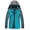 Blue, variant on Diamond Candy Women's Waterproof Rain Jacket with Hood Windproof Raincoat Lightweight Lined Jacket for Outdoor hiking