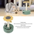 thumbnail image 4 of Matériaux Durables Poteau à Griffer pour Chat, Design Multifonctionnel, Base Renforcée, Sonnette de Réduction de l'Anxiété, Apparence Adorable pour Escalade Saut, 4 of 8