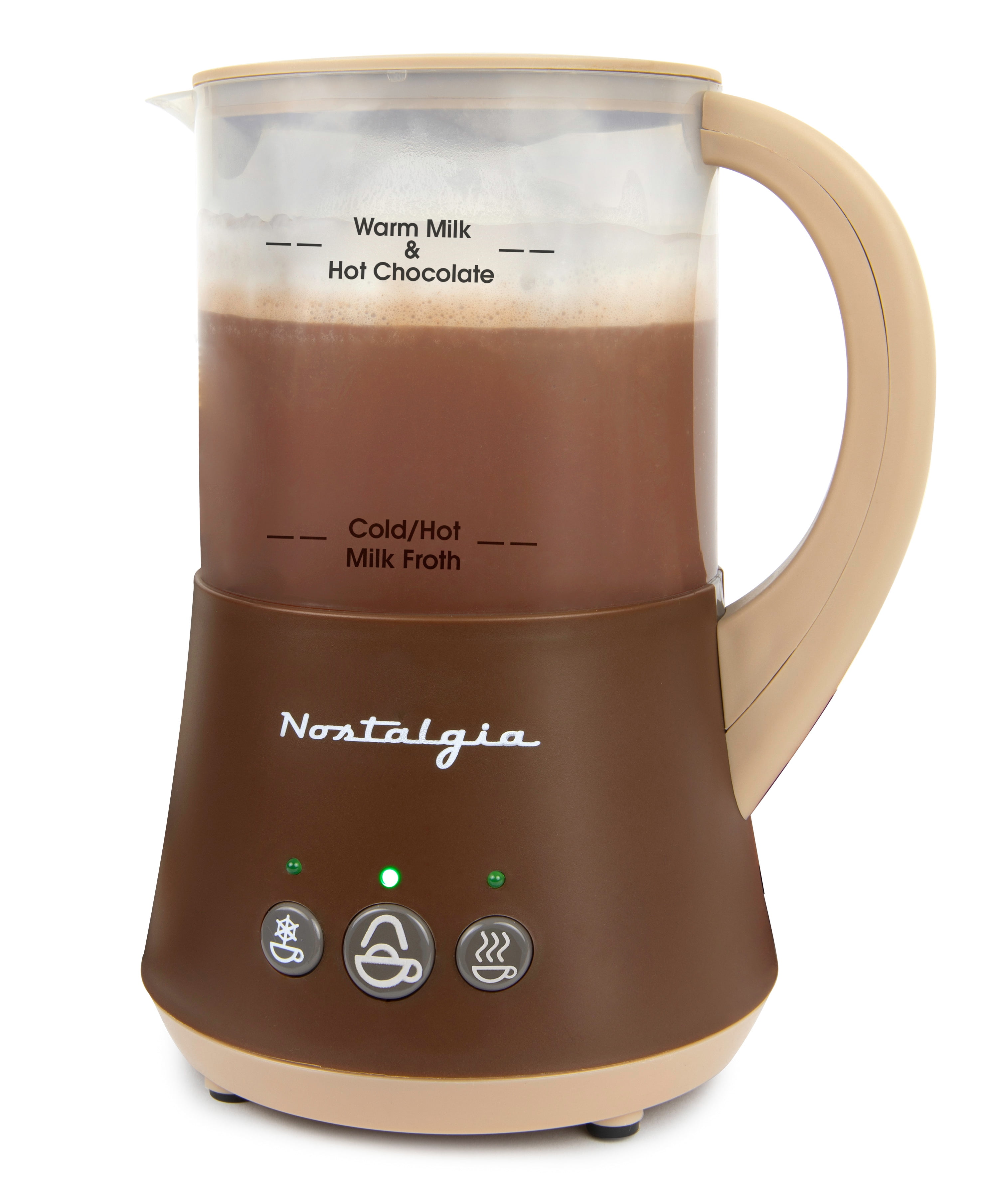 Hot Cocoa Pot & Frother Set Fall Beverage Maker Hot Chocolate Frother