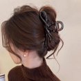 thumbnail image 6 of 13cm Acrylic Ribbon Bow Hair Claws Crab Hair Clips Glossy Barrettes Headwear Hairpins Shark Ponytail For Women Hair Accessories, 6 of 9