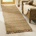 thumbnail image 2 of SAFAVIEH Natural Fiber Gale Braided Jute Area Rug, Natural/Multi, 2'6" x 4', 2 of 9