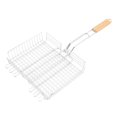 thumbnail image 4 of Cesta para parrilla, cesta para asar pescado, parrilla de Metal ligera, rejilla con Clip para parrilla para acampar al aire libre, cocina, Picnic, ver, 4 of 9