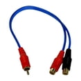 thumbnail image 5 of Bass Rockers RCA Y-Splitter Cable (1 Male to 2 Female) - RC2F1M, 5 of 5