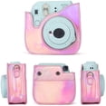 thumbnail image 2 of Bolsa para Fujifilm Instax Mini 11, bolsa protectora hecha de cuero sintético suave con correa para el hombro Xemadio LN-1085, 2 of 7