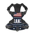 thumbnail image 4 of Lsque Happy Veterans Day Dog Harness, No-Pull Pet Harness with 2 Leash Clips, Adjustable Soft Padded Dog Vest with Easy Control Handle for Large Dogs-Medium, 4 of 9
