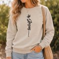 thumbnail image 3 of Jollimate Jesus Sweatshirt for Women, Christian Graphic Crewneck, Religious Shirt Gift for Her, 3 of 6