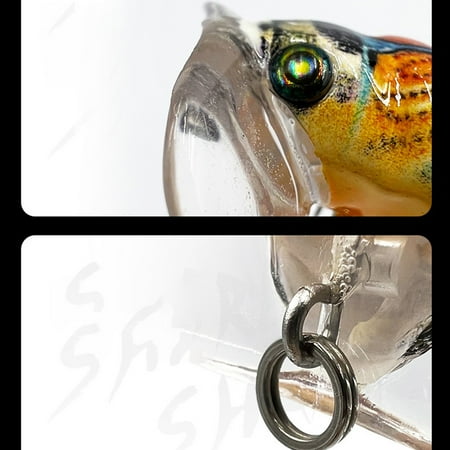 Taituoti Fishing Tackle Wobbler Cicada Insect Topwater Bass Lure Hard Bait
