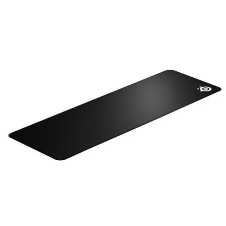 SteelSeries - QcK Edge Cloth Gaming Mouse Pad with Never-fray Stitched Edges - XL - Black