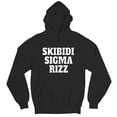 thumbnail image 5 of Skibidi Sigma Rizz Unisex Hoodie Funny Goat Gyatt Meme Zoomer Viral Humor, 5 of 7