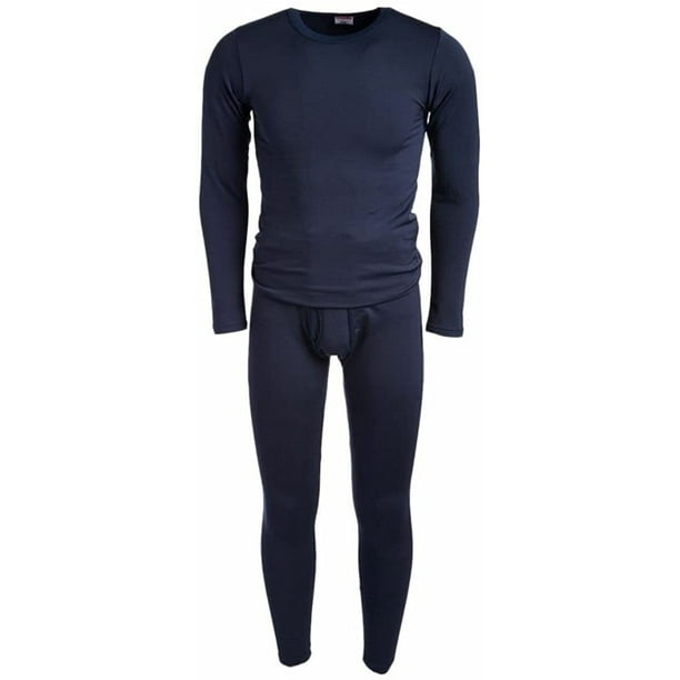 2pc Thermal Sets for Men, Base Layer Long Johns Underwear, Top & Bottom ...