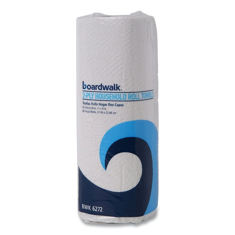 Boardwalk Kitchen Roll Towel 30 Rolls/Carton 85 Sheets/Roll 2-Ply 11 x 9 White