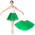 thumbnail image 2 of Falda tutú Timcorr para adultos verde de tul para mujer, 2 of 8