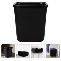 Raindrops Small Trash Can with Lid Plastic Recycling Office Workers Office Environment 1Pack