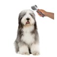 thumbnail image 3 of NICE PAWS Self Cleaning Slicker Brush - GREY- 1Pc- Pet Grooming Shedding Brush for Dogs and Cats - Remove Loose Undercoat & Tangles - Massaging Tool for Long or Short Hair, 3 of 5
