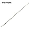 thumbnail image 1 of BTOER Foret Droit Extra-long de 20cm, Outil d'Ouverture de Trous en Acier Inoxydable, 1 of 8