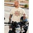 thumbnail image 2 of B.S.A Empire Star T-Shirt Men -BSA Designs, Male Large, 2 of 4