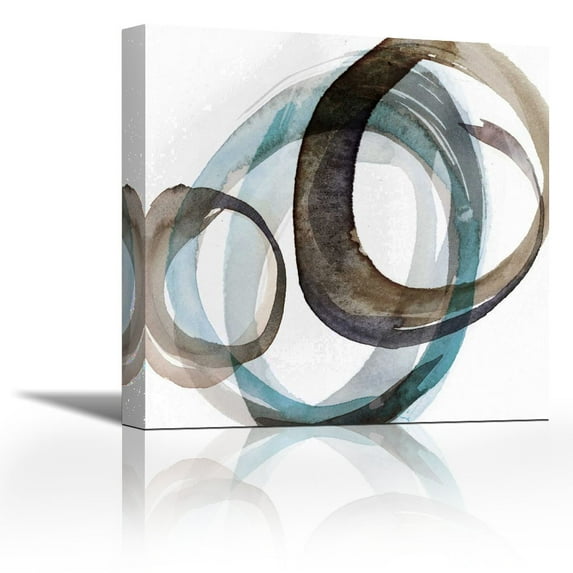 Overture II - Contemporary Fine Art Giclee on Canvas Gallery Wrap - wall décor - Art painting - 27 x 27 Inch - Ready to Hang