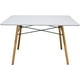 thumbnail image 2 of Mesa de Comedor MUNDO IN Estilo Eames Blanco Rectangular, 2 of 7