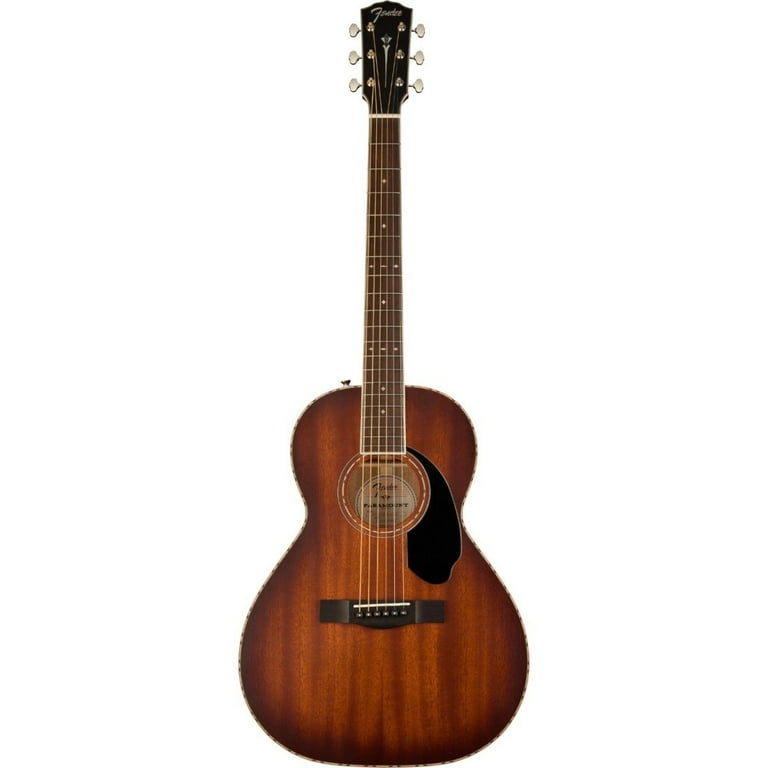 Fender Paramount PS 220E Parlor Acoustic Electric Guitar Aged