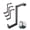Z Style 4 Pack, variant on Overhead Garage Storage Rack Bike Hooks, Heavy Duty Ceiling Mount Bicycle Hanger, 4 Pack Flat Hooks Accessories for Garage Organization