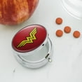 thumbnail image 2 of Wonder Woman Classic Logo Pill Case Trinket Gift Box, 2 of 4
