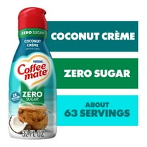 Nestle Coffee Mate Zero Sugar Coconut Creme Liquid Coffee Creamer, 32 fl oz Bottle
