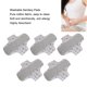 thumbnail image 3 of Papas Reutilizables, Desodorización de la Piel Transpirable Almohadillas de Período Lavable 5 Pezas de Algodón Puro Altamento absorbente para la vida diaria, 3 of 7
