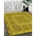 thumbnail image 3 of Ahgly Company Machine Washable Indoor Rectangle Transitional Dark Bisque Brown Area Rugs, 8' x 12', 3 of 7