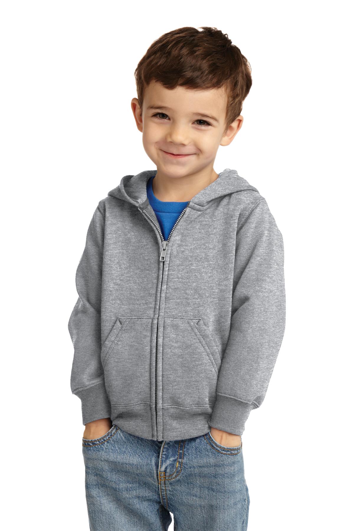 Toddler Boys Zip Up Hoodie Jacket Full Zipper Sweatshirt for 3-8 Years Kids