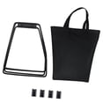 thumbnail image 2 of Soporte plegable para nevera, soporte para maletas, soporte de metal para bolsas de basura con bolsa de transporte, soporte plegable para pesca al, 2 of 8