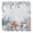 light blue, variant on Orange Blue Starfish Coastal Cloth Napkins, Summer Beach Eucalyptus Retro Washable and Reusable Dinner Napkins Set of 4, Table Napkin for Kitchen Party Birthday Wedding Hotel Housewarming 20"x20"