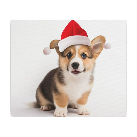 DistinctInk Mouse Pad - 1/4" Foam Rubber - Pembroke Welsh Corgi Puppy